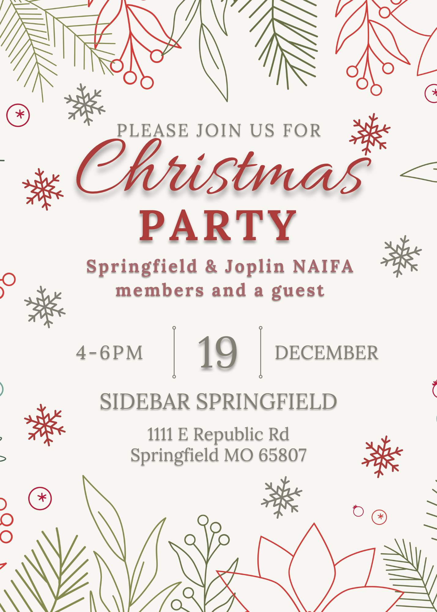 2024 NAIFA Christmas party