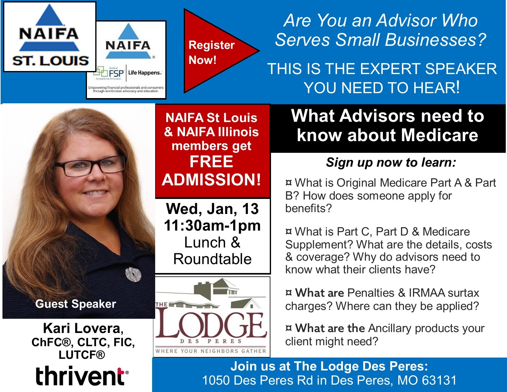 Kari Lovera - Jan 13