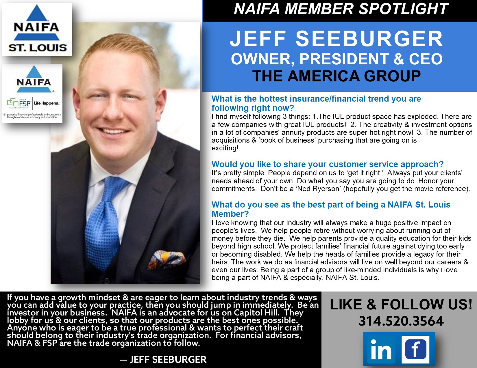 Member Spotlight-Jeff Seeburger - NAIFA STL (1)